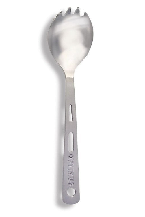 Cuillère fourchette en titane Optimus