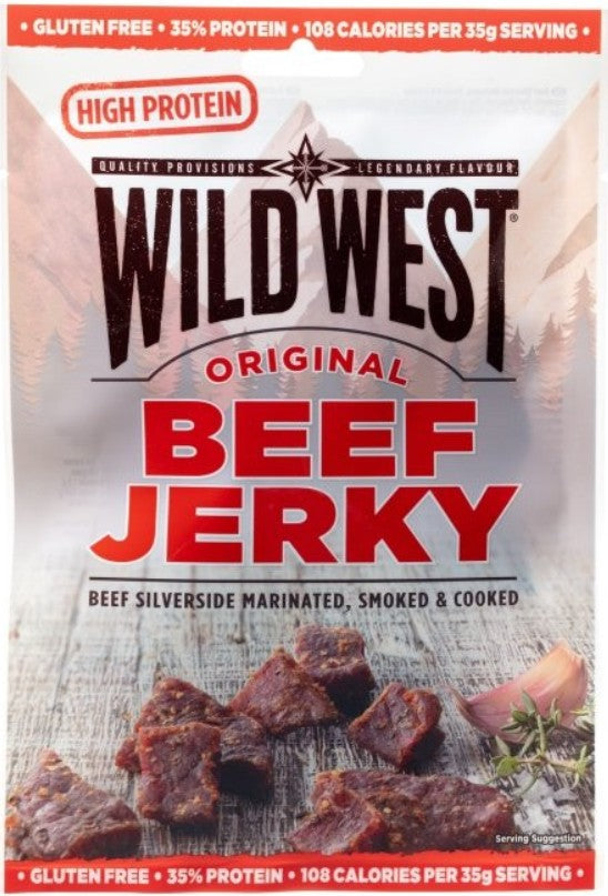 Wild West Beef jerky original 60g