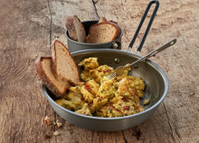 Oeufs brouillés aux oignons
